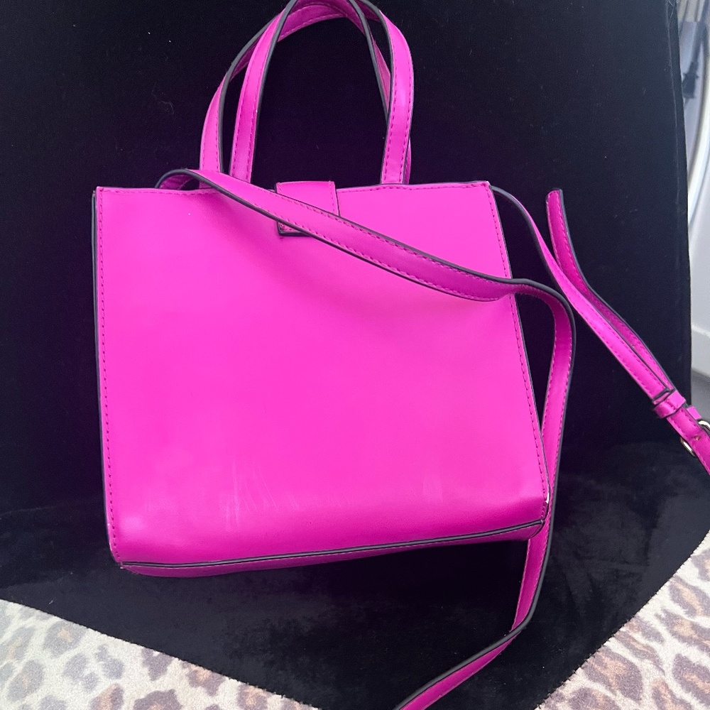 A New Day Target Fuchsia Pink Mini Top Handle Crossbody Bag